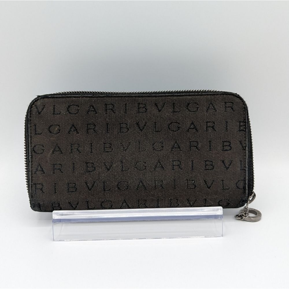 BVLGARI Canvas Printed Wallet - Picture 11 of 12